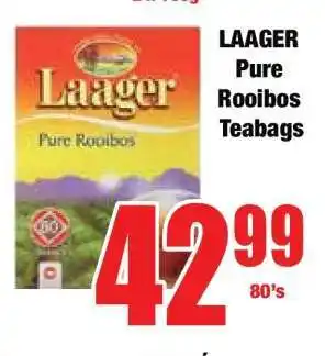 Boxer Laager Pure Rooibos Teabags offer