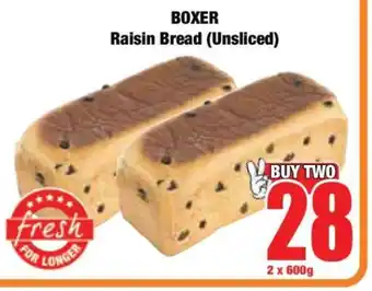 Boxer BOXER Raisin Bread (Unsliced) offer