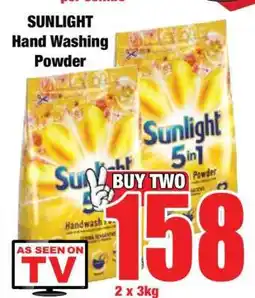 Boxer Sunlight Hand Washing Powder offer