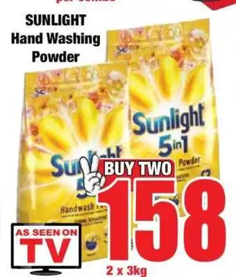 Boxer Sunlight Hand Washing Powder offer