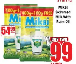 Boxer MIKSI Skimmed Milk With Palm Oil offer