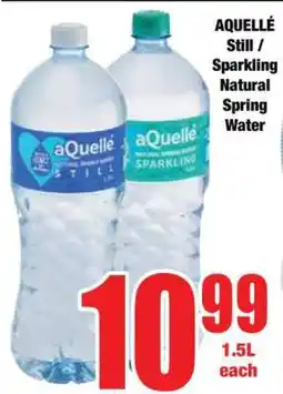Boxer AQUELLÉ Still / Sparkling Natural Spring Water offer