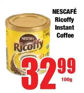 Boxer NESCAFÉ Ricoffy Instant Coffee offer