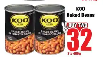 Boxer KOO Baked Beans offer