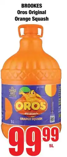 Boxer BROOKES Oros Original Orange Squash offer