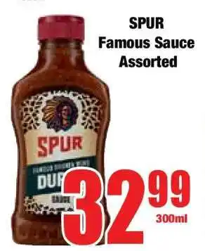 Boxer SPUR Famous Sauce Assorted offer