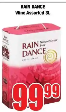Boxer RAIN DANCE Wine Assorted 3L offer