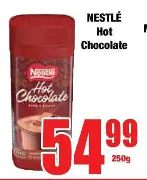 Boxer Nestlé Hot Chocolate offer