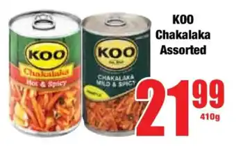 Boxer KOO Chakalaka Assorted offer