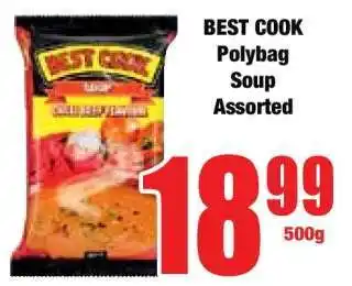 Boxer BEST COOK Polybag Soup Assorted offer
