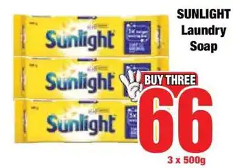 Boxer Sunlight Laundry Soap offer