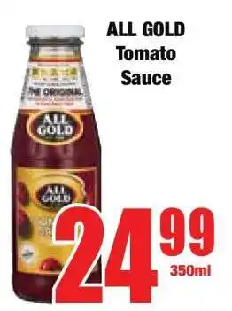 Boxer ALL GOLD Tomato Sauce offer