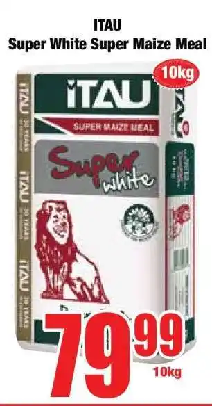 Boxer ITAU Super White Super Maize Meal offer