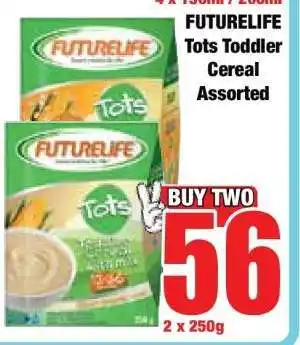 Boxer FUTURELIFE Tots Toddler Cereal Assorted offer