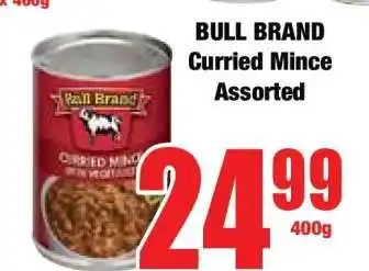 Boxer BULL BRAND Curried Mince Assorted offer