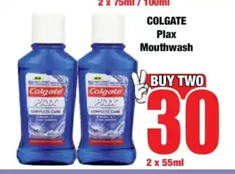 Boxer Colgate Plax Mouthwash offer