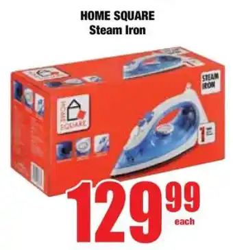 Boxer HOME SQUARE Steam Iron offer