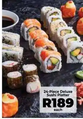 Food Lover's Market 24-Piece Deluxe Sushi Platter offer
