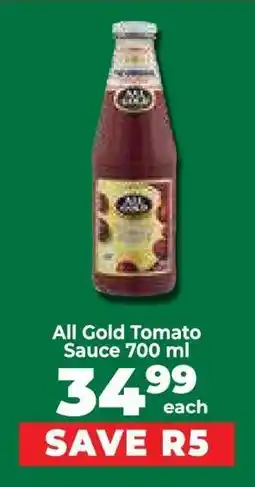 Food Lover's Market All Gold Tomato Sauce 700 ml offer