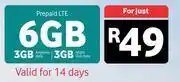 PEP Prepaid LTE 6GB offer