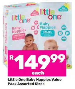Game Little One Baby Nappies Value Pack offer