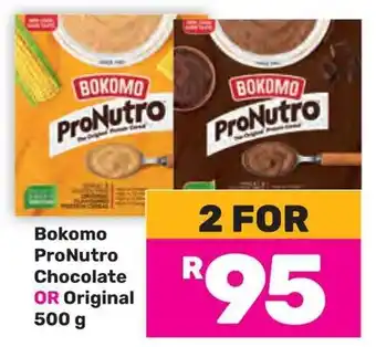 Game Bokomo ProNutro Chocolate OR Original offer