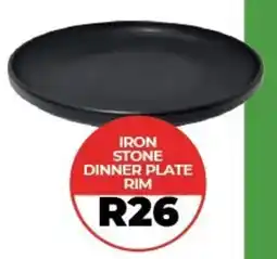 1UP Iron stone dinner plate rim offer