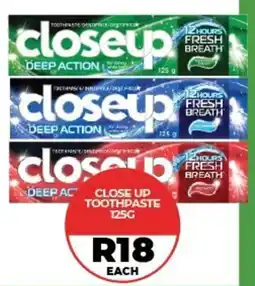 1UP Close up toothpaste offer