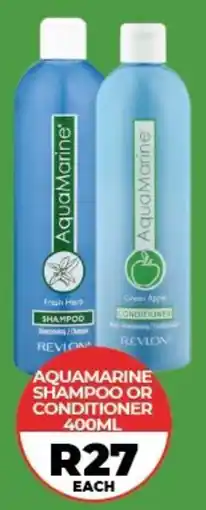 1UP Aquamarine shampoo or conditioner offer