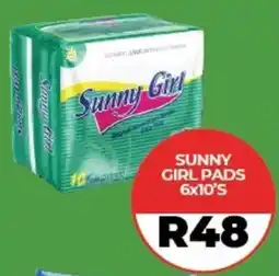 1UP Sunny girl pads offer
