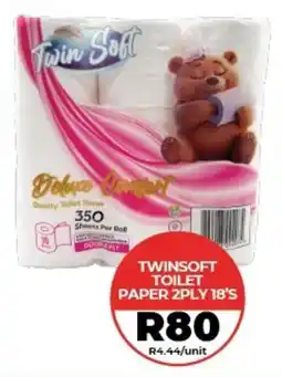 1UP Twinsoft toilet paper 2ply offer