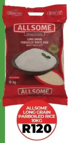 1UP Allsome long grain parboiled rice offer