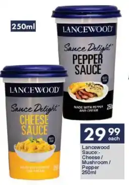 President Hyper Lancewood Sauce Cheese/ Mushroom/ Pepper offer