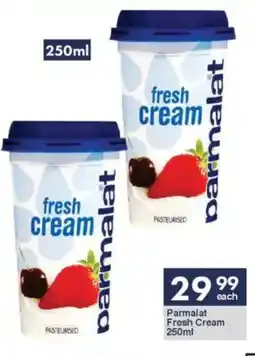 President Hyper Parmalat Fresh Cream offer