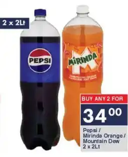 President Hyper Pepsi/ Mirinda Orange/ Mountain Dew offer