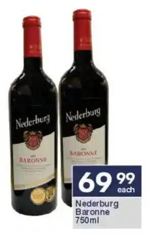 President Hyper Nederburg Baronne offer