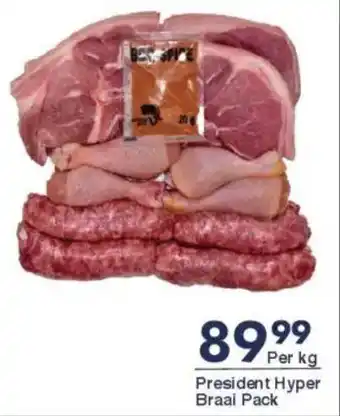 President Hyper President Hyper Braai Pack offer