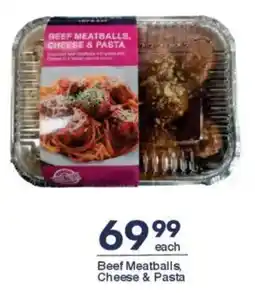President Hyper Beef Meatballs, Cheese & Pasta offer