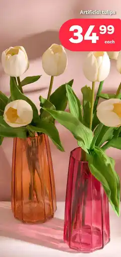 PEP Artificial tulips offer