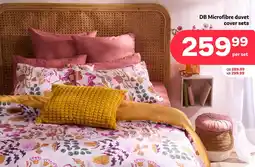 PEP DB Microfibre duvet cover sets offer