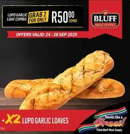 Bluff Meat Supply Lupo garlic loaves offer