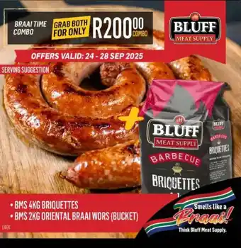 Bluff Meat Supply Grab both for only R200 offer