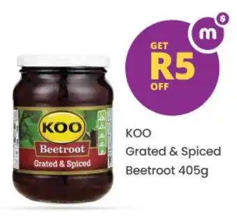 Shoprite KOO Grated & Spiced Beetroot offer