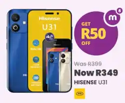 Shoprite Hisense U31 offer