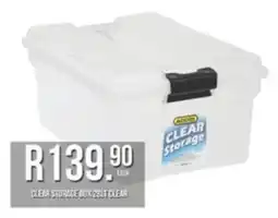 West Pack Lifestyle Addis Clear storage box clear offer
