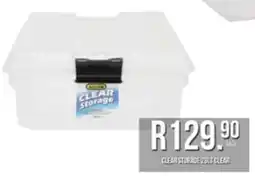 West Pack Lifestyle Clear storage clear offer
