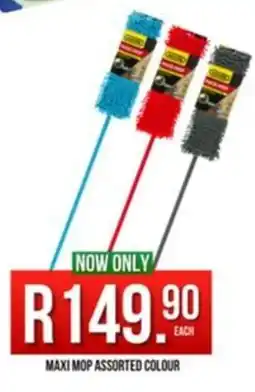 West Pack Lifestyle Maxi mop assorted colour offer