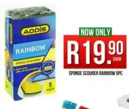 West Pack Lifestyle Addis sponge scourer rainbow offer