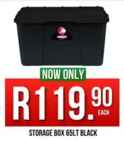 West Pack Lifestyle Storage box black offer
