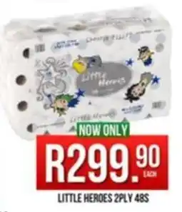 West Pack Lifestyle Little heroes 2ply offer